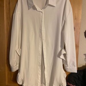 White Button-Up Shirt